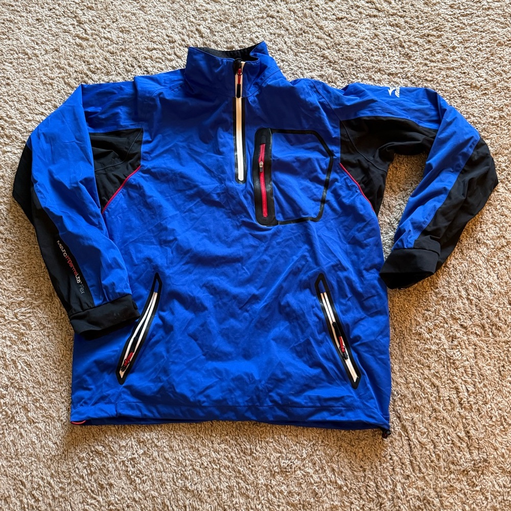 Mizuno ImpermaLite Flex Blue and Black Jacket